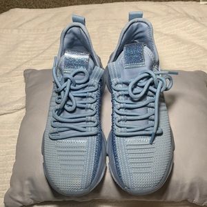 Light blue, Steve Madden rhinestone shoes